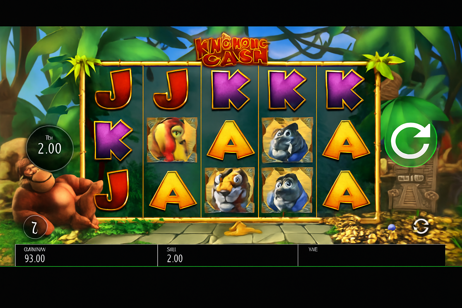 King Kong Cash gameplay